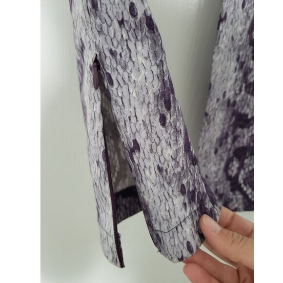 Vintage Enzo purple snake print pants size small - Picture 11 of 13